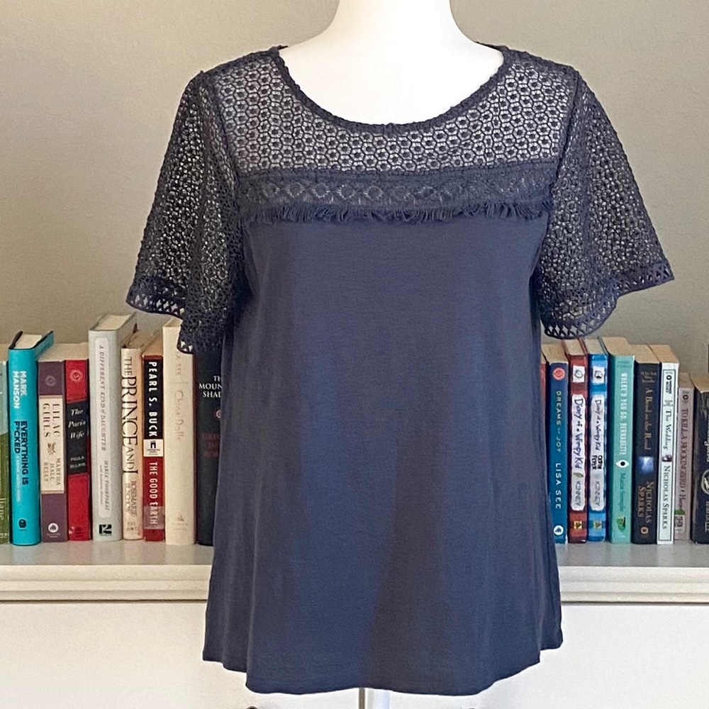 Loft | Semi Net Top